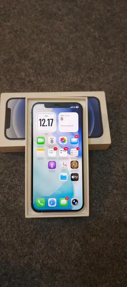 Dijual  iphone 12 128gb imei resmi beacukai