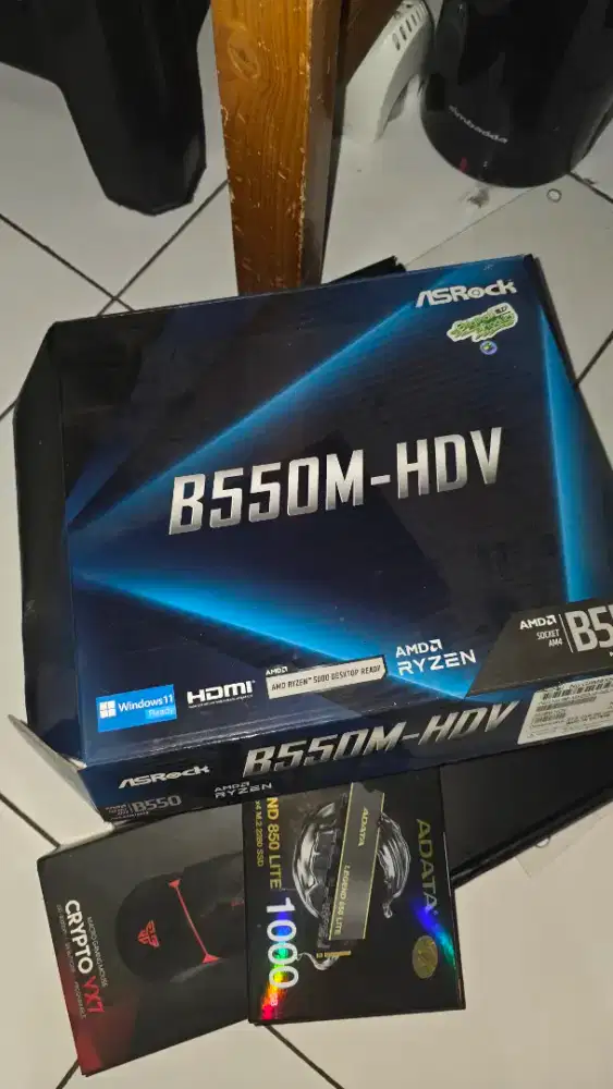 Motherboard B550 M HDV Am4 ddr4