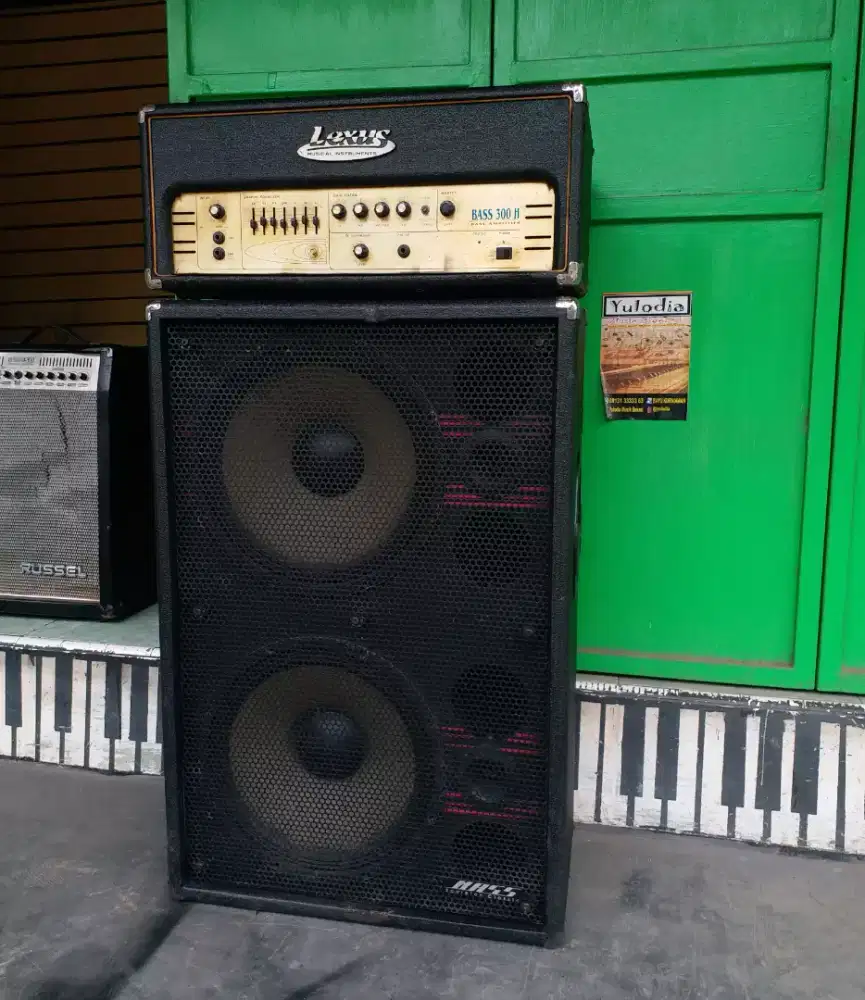 YULODIA BEKASI-head cabinet Bass Lexus 300H 15inch double full ori