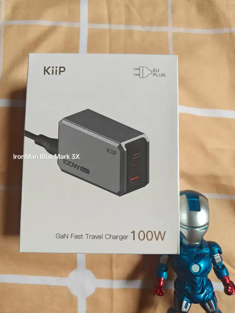 KIIP C102E Charger 100w GaN Multi Port Android iPhone iPad Laptop