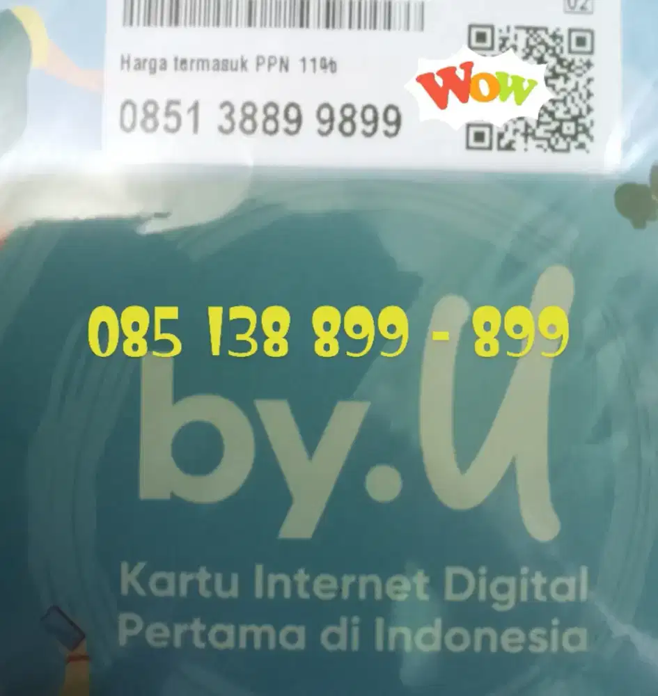 Nomor Telkomsel cantik kembar rapi