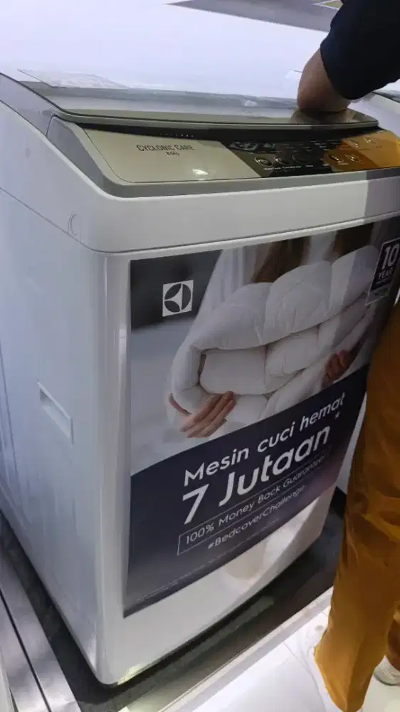 Mesin cuci elektroluc 8,5kg baru beli tidak jadi pakai..