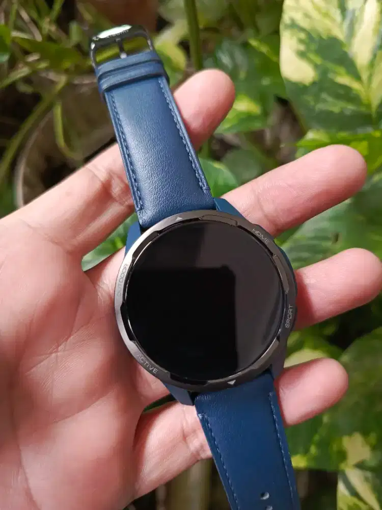 Jam SmartWatch Xiaomi S1 Active kondisi like new cuma dicas GK bisa