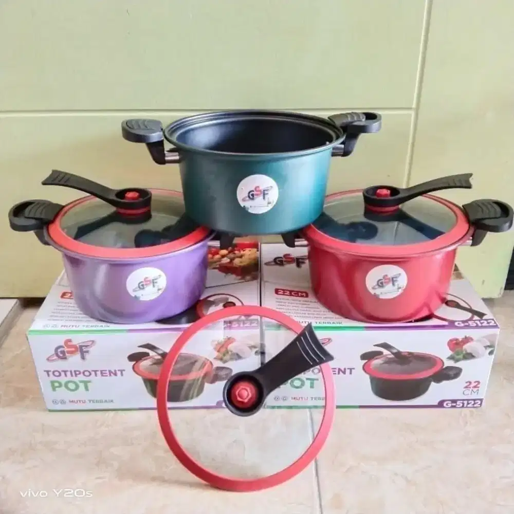 Panci Presto Totipotent Pot 22 Cm GSF G-5122