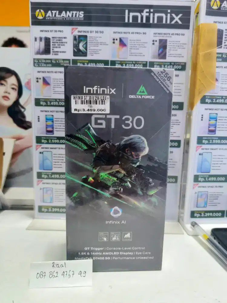 INFINIX GT 30 5G 8/256 | ATLANTIS DAHSYAT