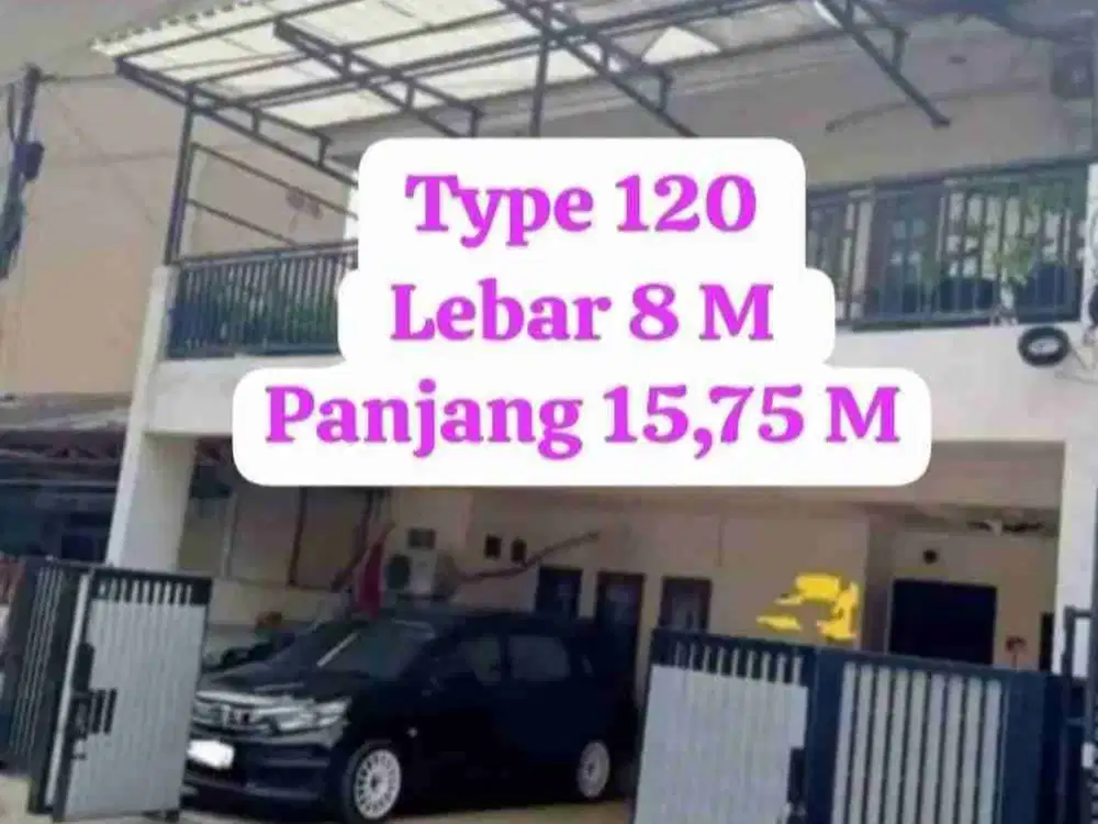 Rumah 2 Lantai Luas 126m di Grogol Petamburan