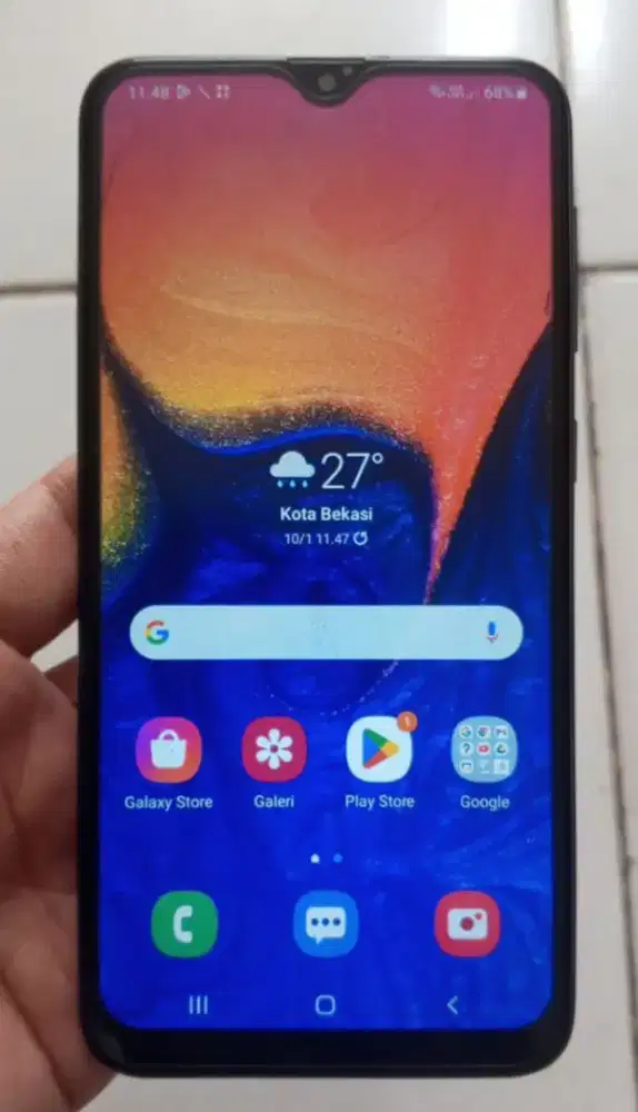 Dijual Samsung A10 second