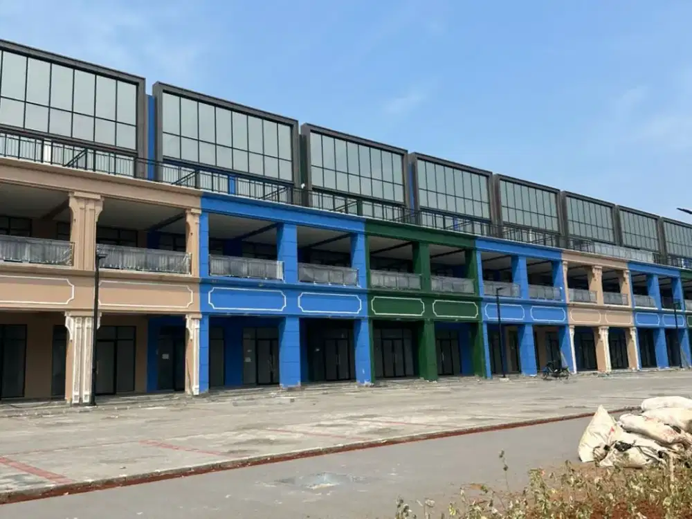 DISEWAKAN CEPAT RUKO DI MARINA BAY PIK2 TIPE NEW YORK 2 MUKA MANGGROVE