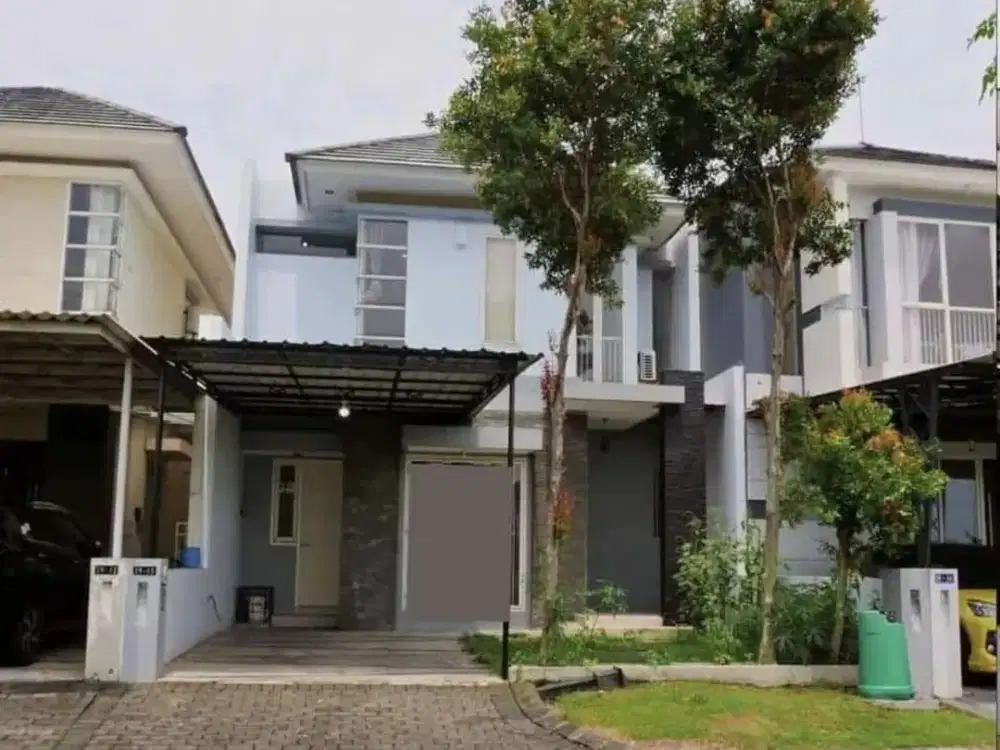 SEWAKAN RUMAH 2 LT , SIAP HUNI DI WISATA BUKIT MAS CLUSTER DU LOUVRE SURABAYA