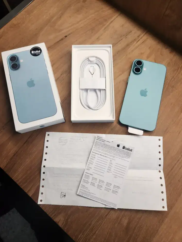 IPHONE 16PLUS 128GB RESMI