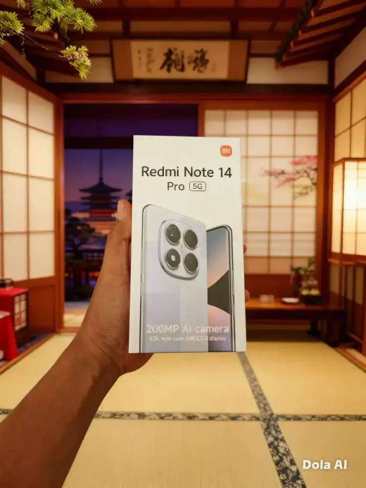 Berminat silahkan WA Redmi Note 14 5G 12/512 Garansi resmi 15bln
