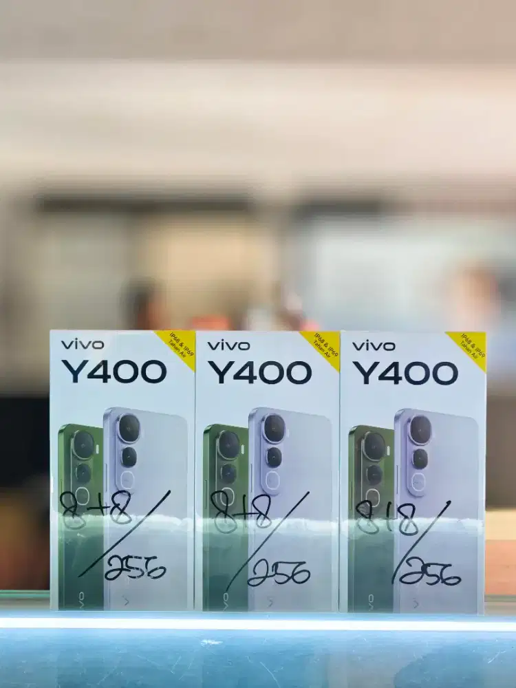 New Vivo Y400 8+8/256
