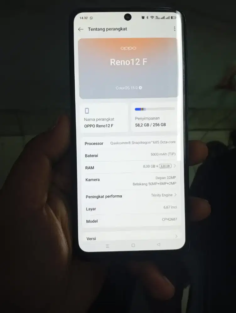 Bismillah juah Oppo reno12f
