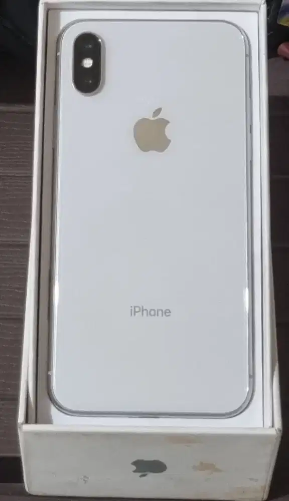 Iphone x 256gb fulset dusbok ori