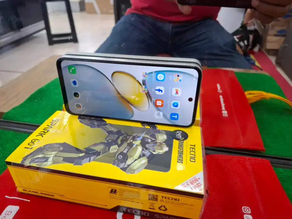 TECNO SPARK GO1 Ram 4/128 GB mulus gransi lengkap normal