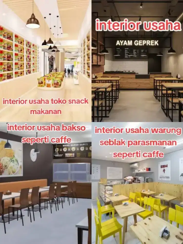 interior furniture usaha kulineran