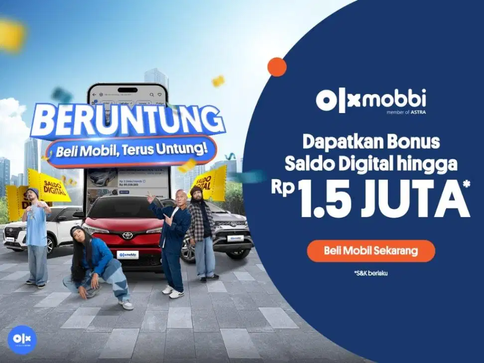 [OLXmobbi] LOW DP Toyota Rush 1.5 S Bensin-MT 2015 1VW