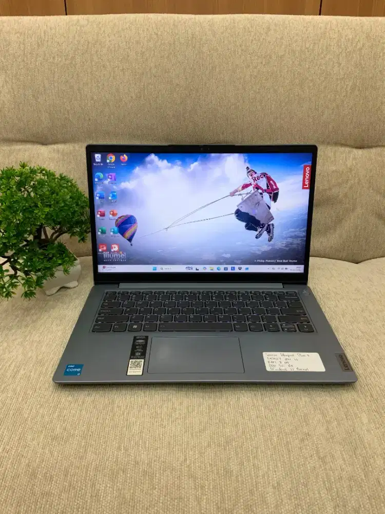Lenovo ideapad slim 3i i3 gen 12 8gb 512gb like new garansi 1th
