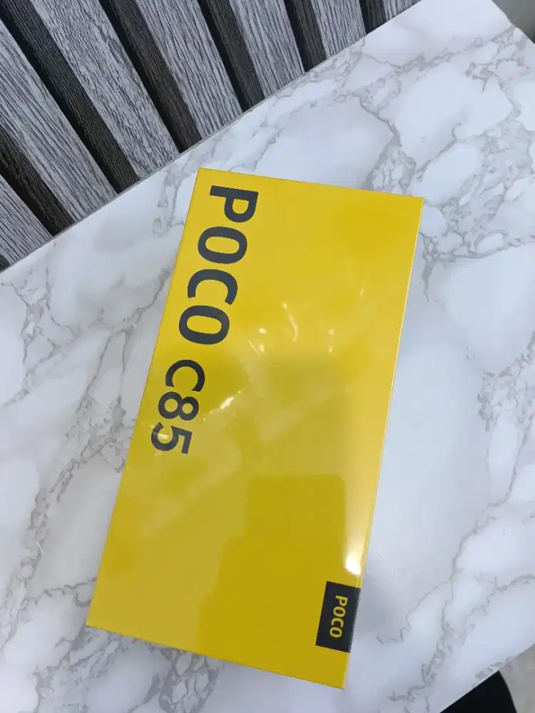 PROMO POCO C85 6/128 NEW segel garansi resmi