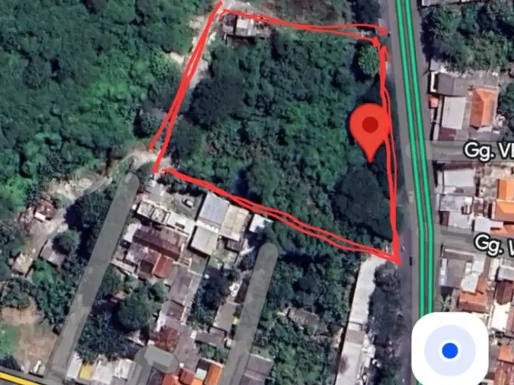 DISEWAKAN LAHAN KOMERSIAL NOL JALAN RAYA BABATAN UNESA ROW 20 METER