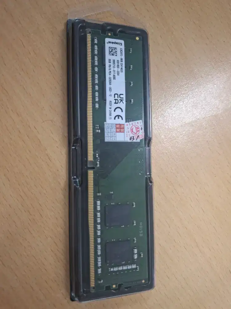 RAM PC Komputer Kingston Longdimm DDR4 8GB 3200MHz PC25600