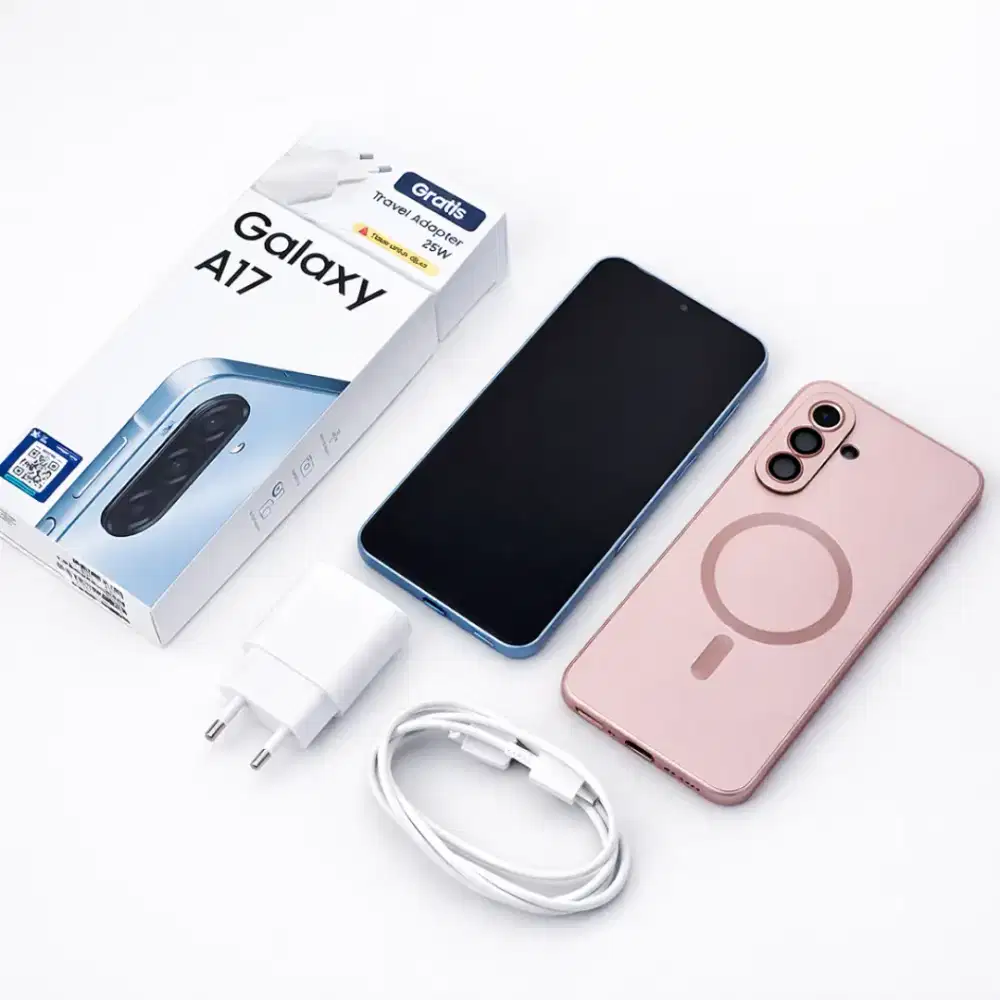 SAMSUNG Galaxy A17 8/256 Garansi, Mulus, Full Set