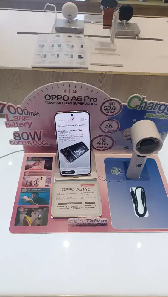 OPPO A6 PRO DENGAN CICILAN 0% HOME CREDIT