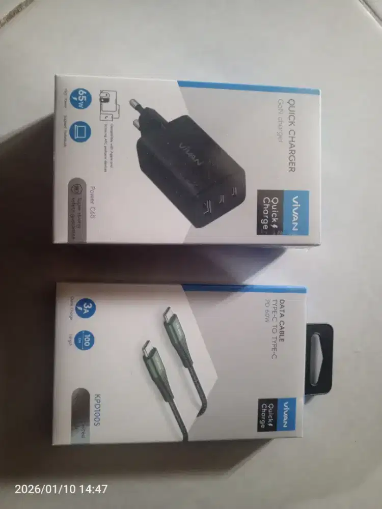 Gan Charger Vivan 65watt