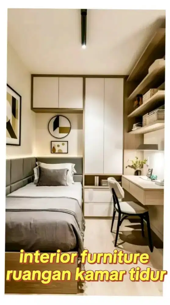 Interior funiture ruangan kamar anak dan bayi