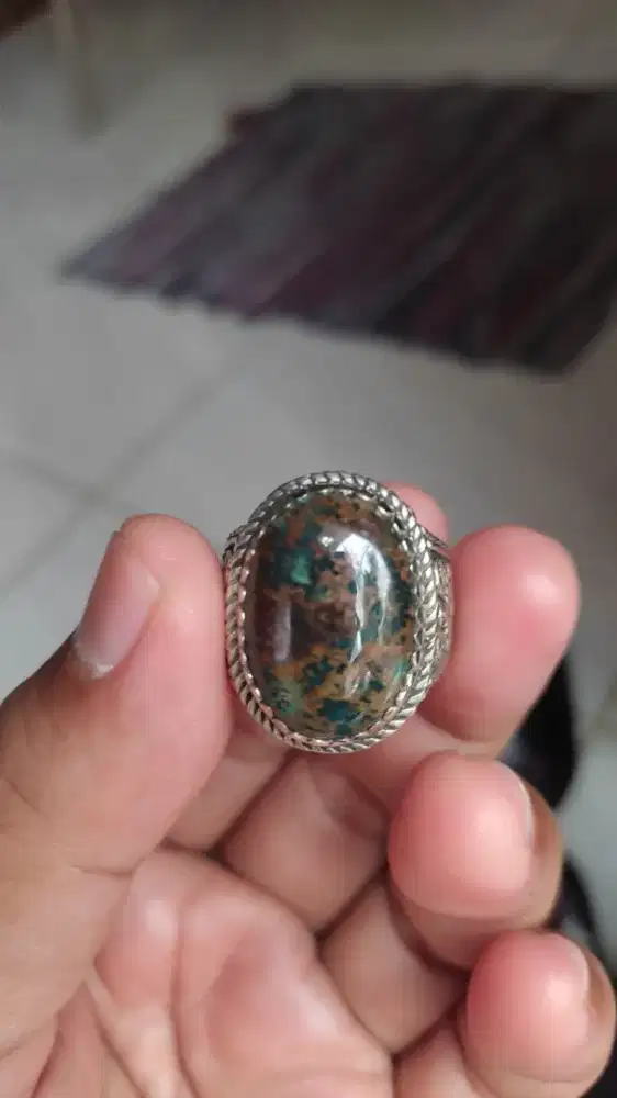 Batu Pirus Persia Deep Green