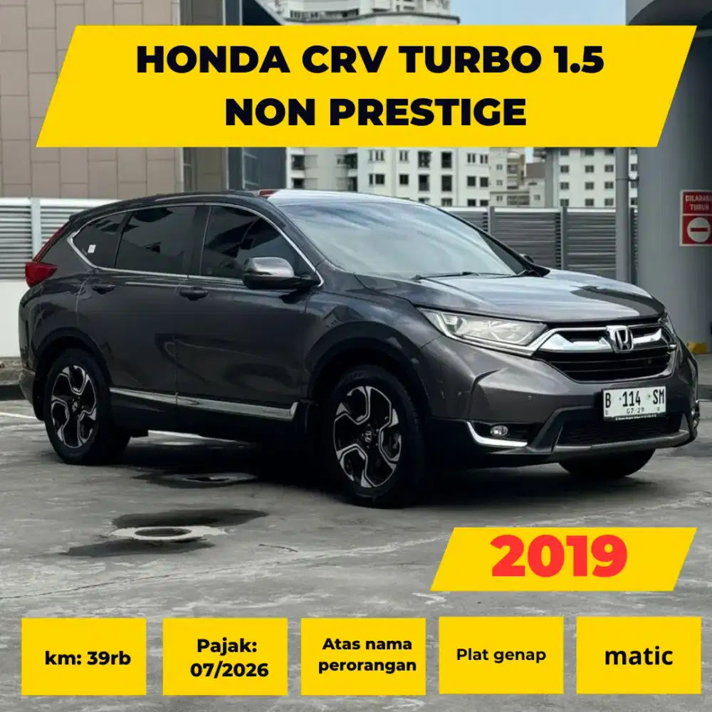 CR-V 1.5 Turbo prestige 2019 Hitam