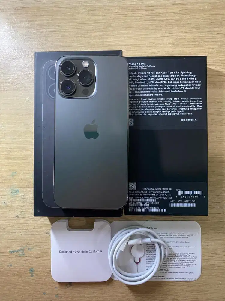 iphone 13 pro 256gb graphite resmi indo
