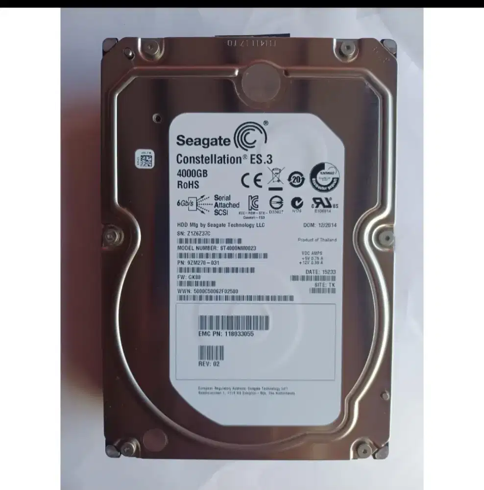 HDD SAS 4TB SEAGATE CONSTELLATION ES.3