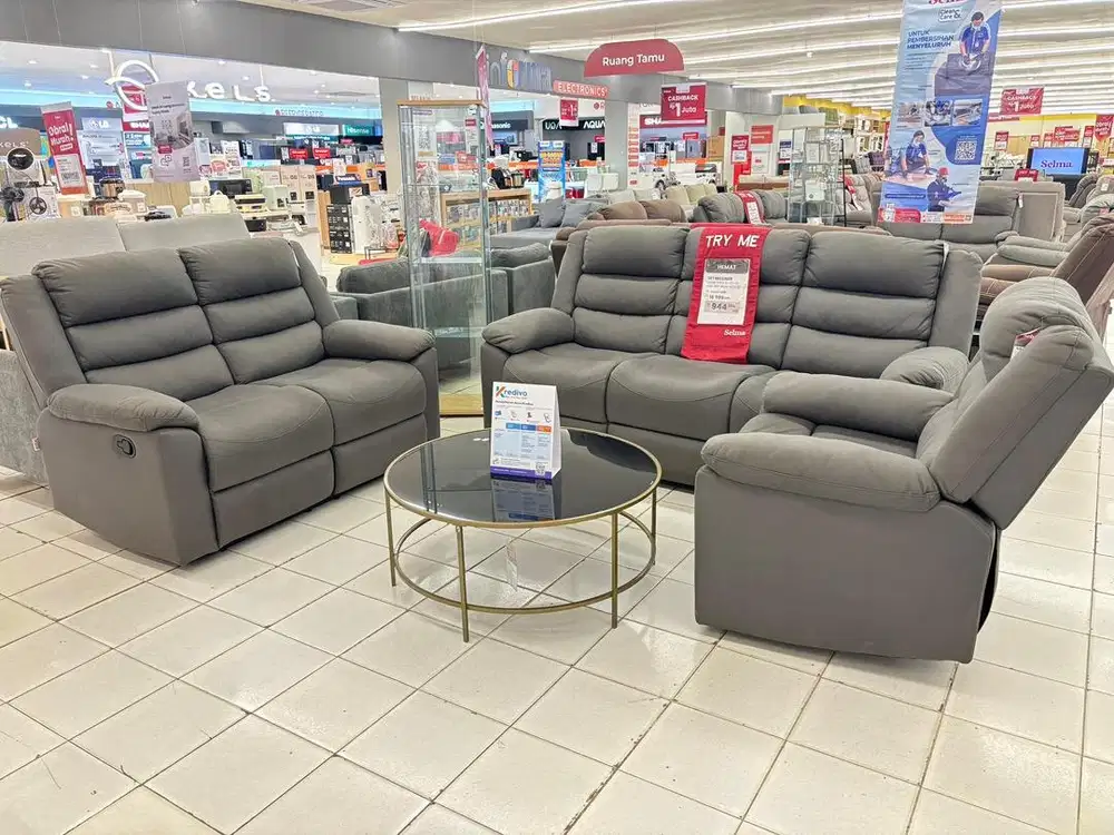 CEPAT HABIS! PROMO BESAR SOFA RECLINER SELMA / INFORMA