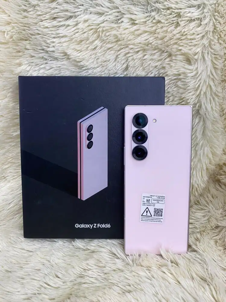 Samsung Z Fold 6 ram 12/512Gb Pink Fullset Original#3Gcom