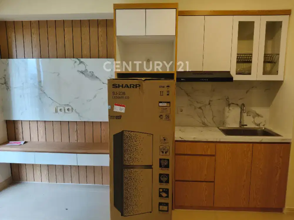 Apartemen Twinford Meikarta  2BR Ff Bersih Rapi Baru Siap Huni