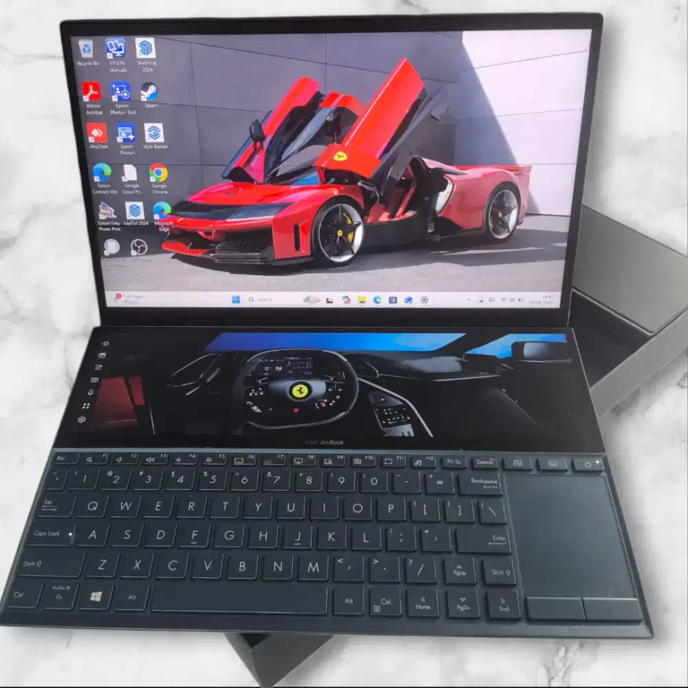 Laptop Asus Zenbook DUO DUAL SCREEN SSD 512Gb  Body SLIM