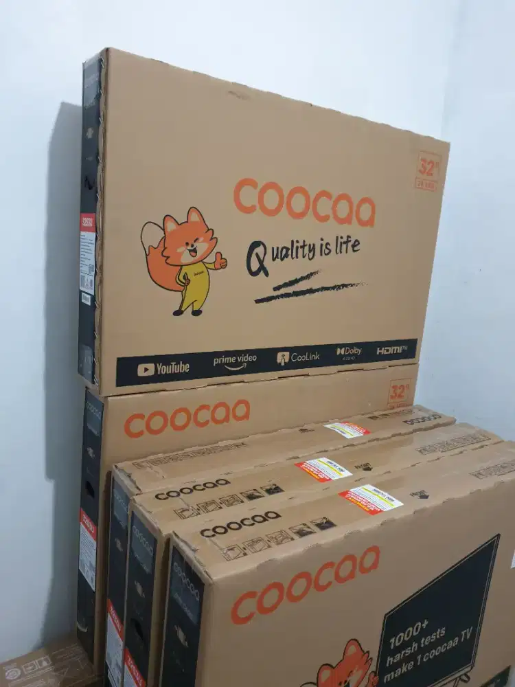 COOCAA SmartTV Digital 32 inch. 100% Gres, bisa Cod + disettingkan