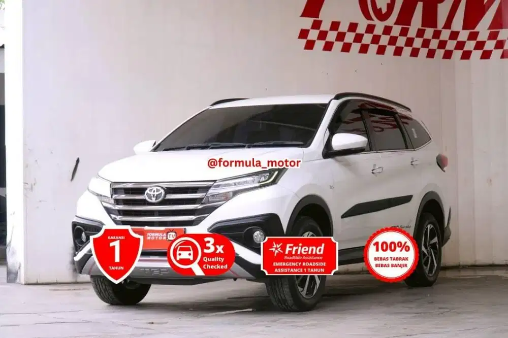 Toyota Rush 1.5 S TRD Matic AT tahun 2021 Putih DP minim 29 juta