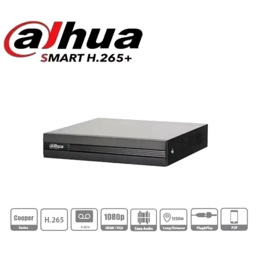 XVR DAHUA 4 CHANNEL 5MP
