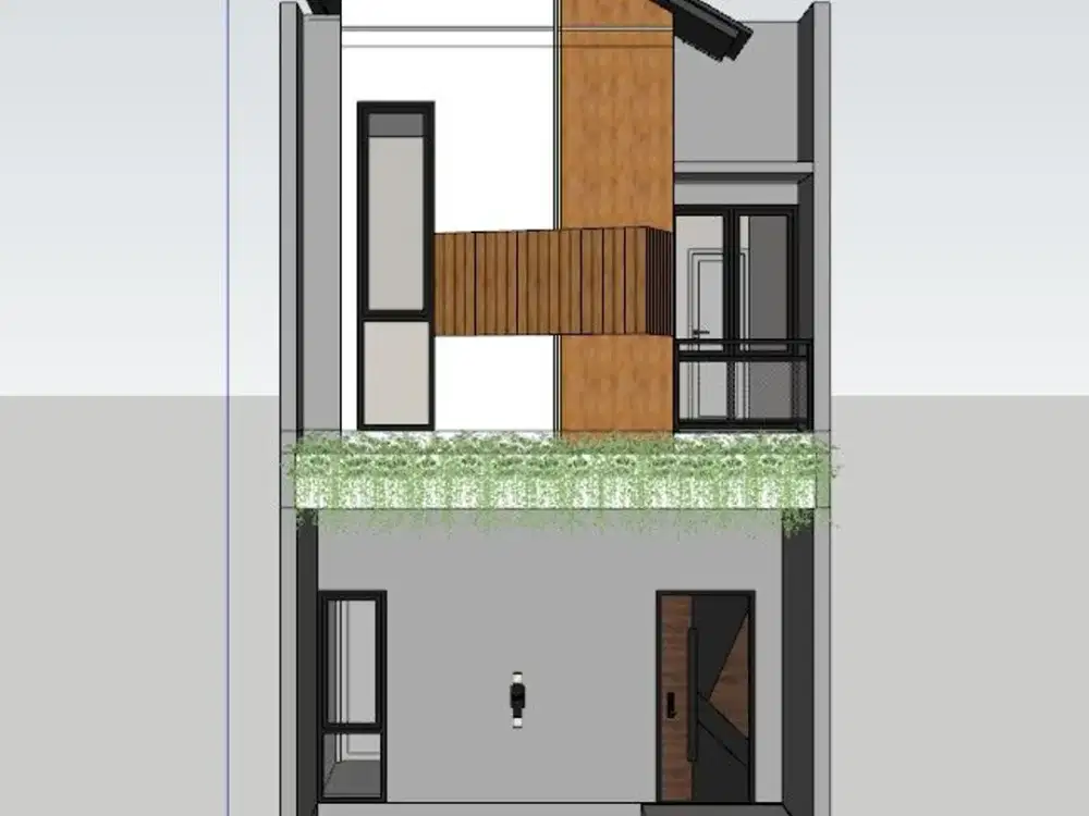 Rumah baru 2 lantai, hanya 3 menit dari RSU Persahabatan