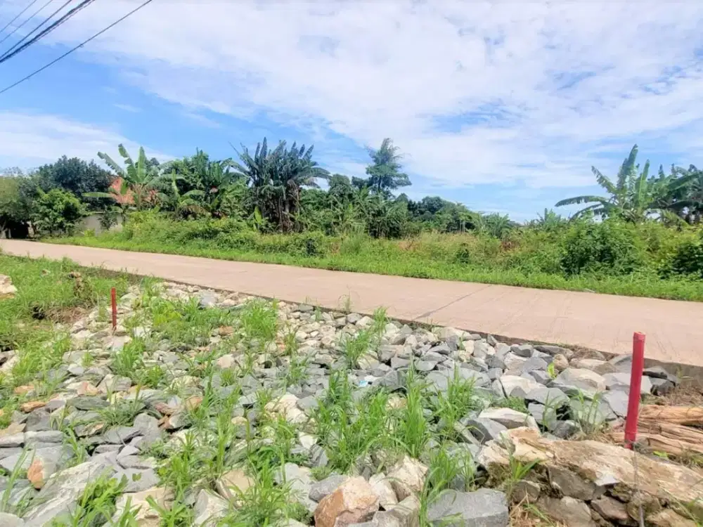 Kavling 1,6 Jt-an/m2, Dekat Stasiun Jatake BSD