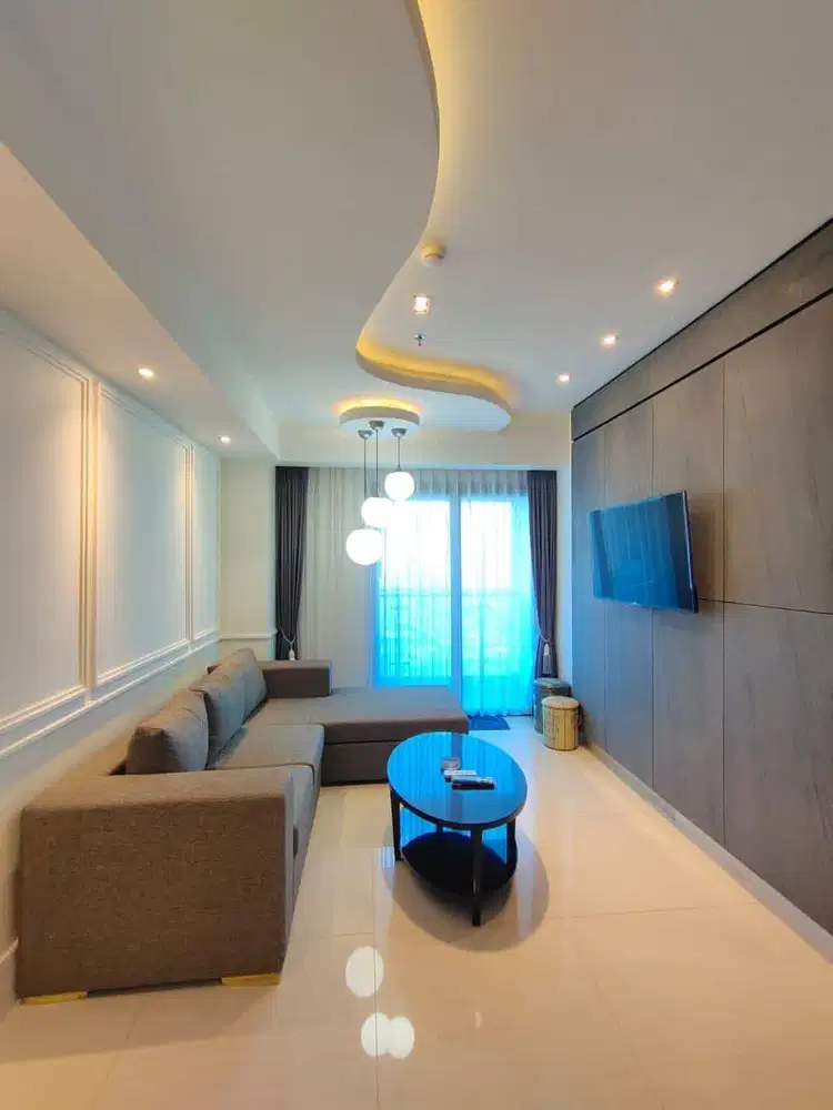 SEWA APARTEMEN MEWAH LARIZ MANSION 2BR FULL FURNISHED MEWAH MODERN
