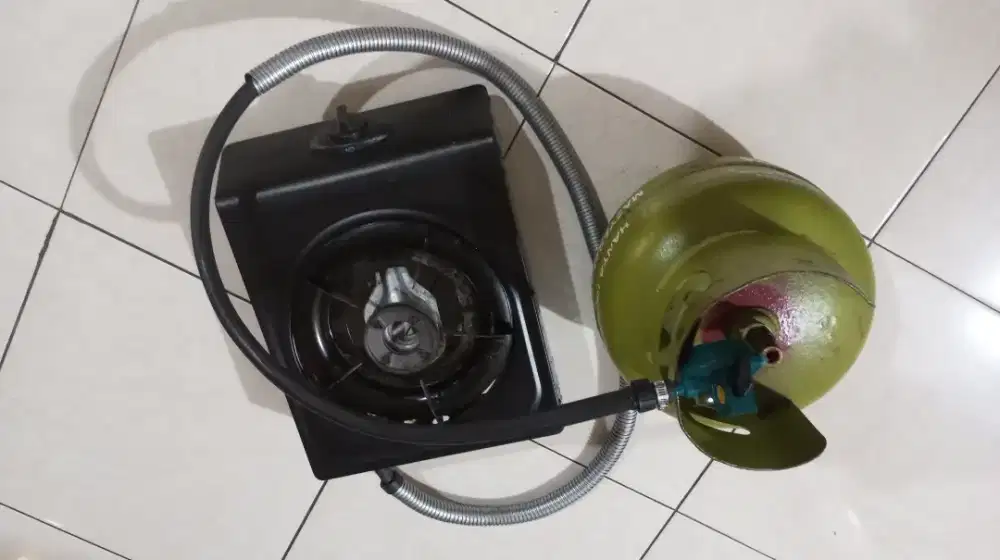 Tabung gas+kompos gas single+ regulator