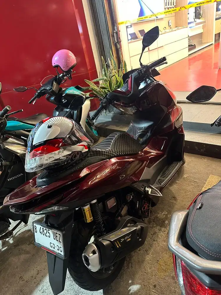 Pcx 160 2025 burgundy