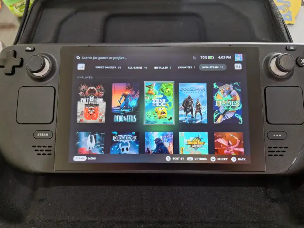 Steam Deck LCD 512GB Battery health 100% fullset