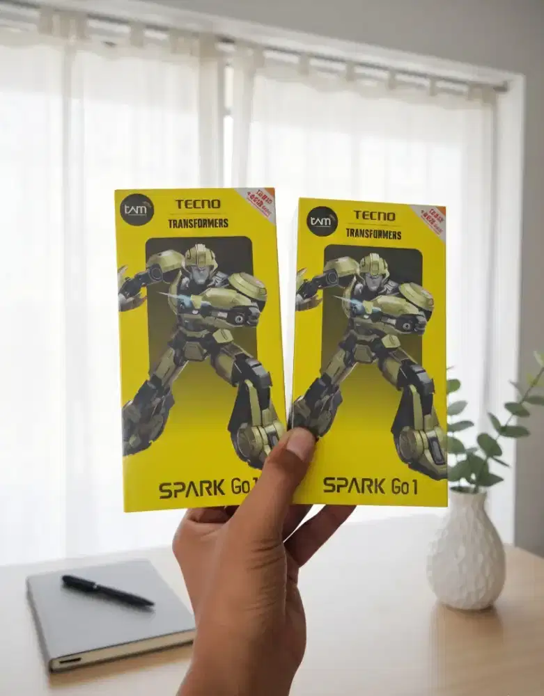 Fast respon WA Tecno Spark GO1 4+4/128 Garansi resmi 13bln