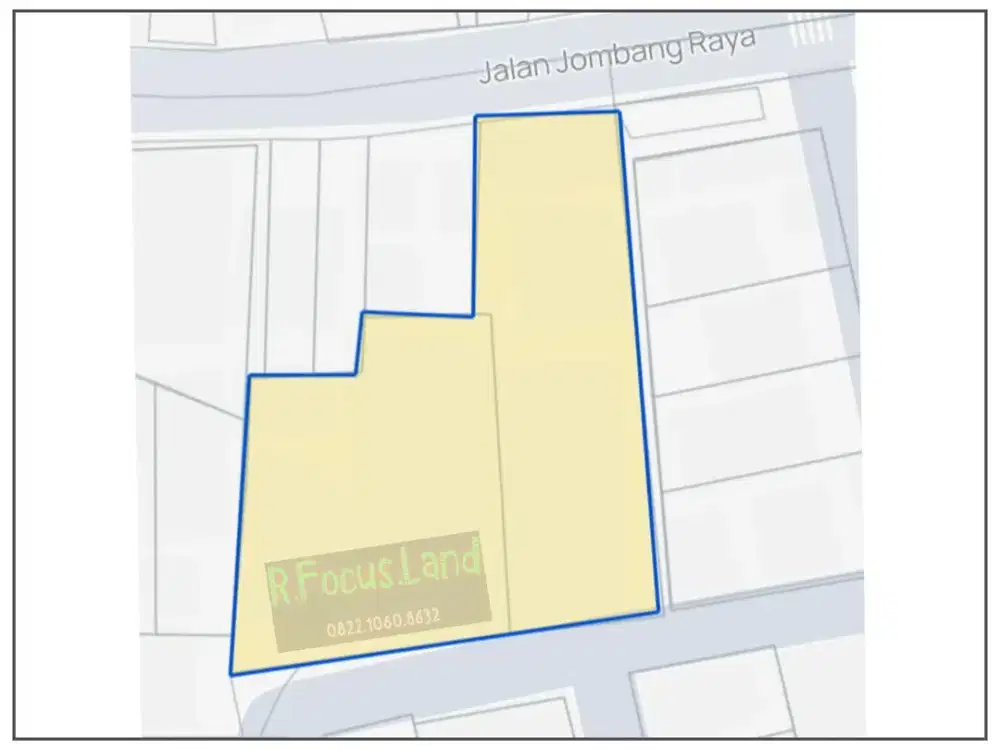 Lahan Tanah KOMERISAL Luas 1500 di PONDOK AREN