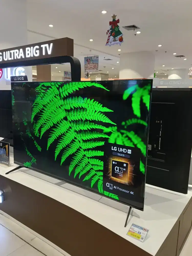 Kredit smart tv LG 75inch, cicilan hanya dengan KTP