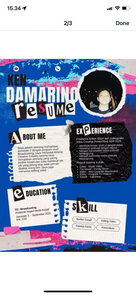 Freelance jasa Editor dan lain lain